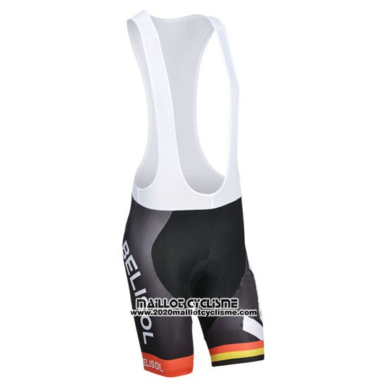 2014 Maillot Ciclismo Lotto Belisol Campion Allemagne Manches Courtes et Cuissard